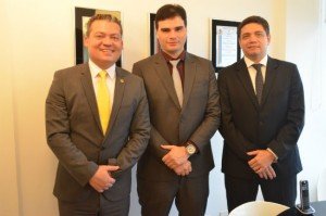 Deputado Paulo Corrêa Jr (PEN), Michael Streidl, CEO da Despnet e o Advogado Dr. Roberto de Faria, especialista na Isenção de IPVA na esfera judicial.