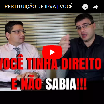 Restituição de IPVA | Você tem Direito!