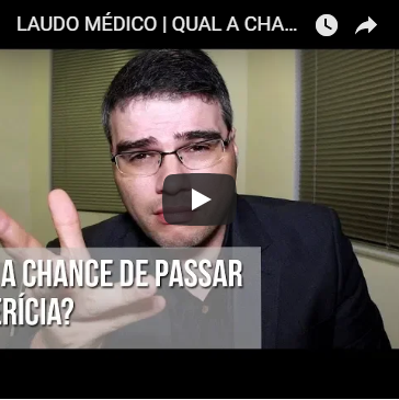 Laudo Médico| Qual a chance de passar na Perícia