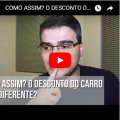 como assim o desconto do carro veio diferente