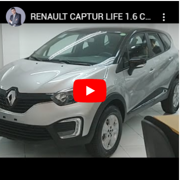 Dica Carro PCD | CAPTUR LIFE 1.6 CVT