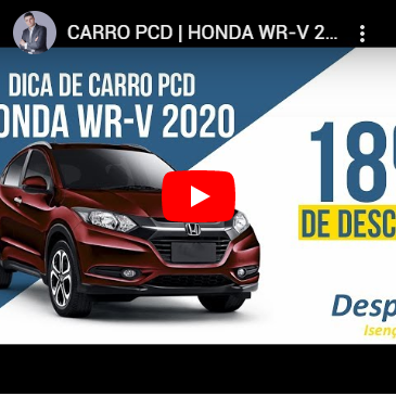 Dica Carro PCD | Honda WR – V 2020