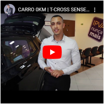 Carro PcD | T- Cross Sense 200 TSI