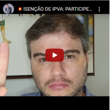 Isenção de IPVA: Participe da Ação Coletiva! (13) 99622-5721