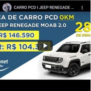 Carro PCD: Jeep Traz Novidades Para Renegade e Compass