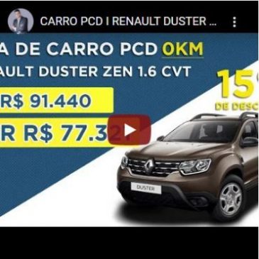 Renault Duster Apenas Com Isenção de IPI